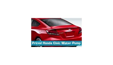 Honda Civic Water Pump - Water Pumps - Replacement GMB API Dayco A1