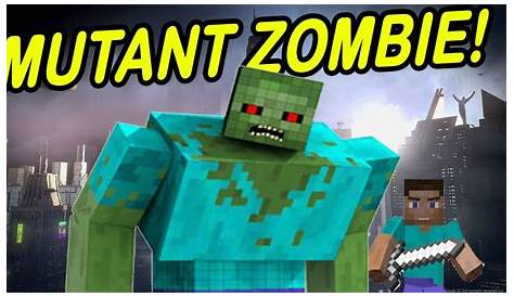 how to make a mini mutant zombie in minecraft
