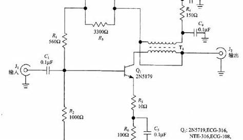 npn transistor amplifier circuit diagram