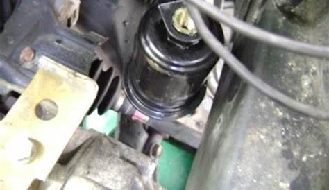 2002 toyota camry 2.4 fuel filter location