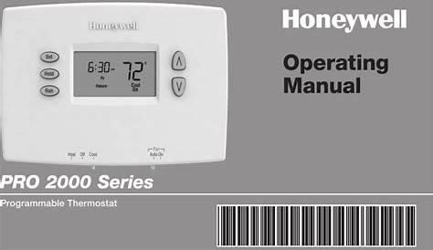 pro 1 thermostat manual