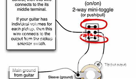 guitar kill switch wiring diagram