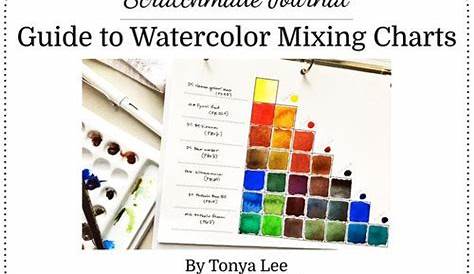watercolor mixing chart pdf