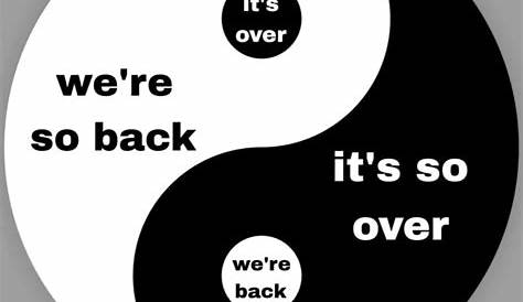 It's So Over / We're So Back | It's So Over / We're So Back | Know Your