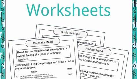 Mood Examples, Definition and Worksheets | KidsKonnect