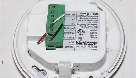 wattstopper occupancy sensor manual