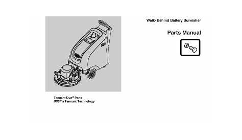 tennant b5 parts manual