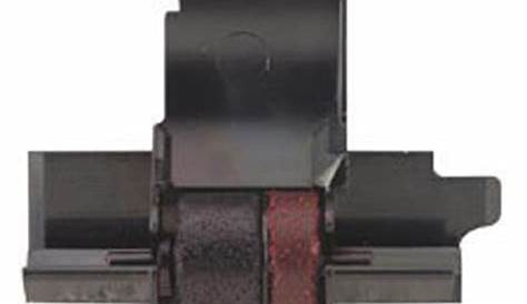 (6 Pack) Sharp Calculator Ink Roller, Black Red, for EL-1750V & EL