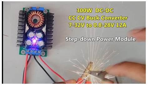 cc cv buck converter schematic