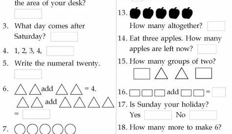 mental maths grade 1 worksheet