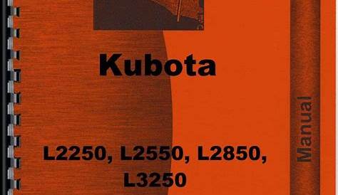 Amazon.com: Kubota L2850 Tractor Service Manual: Home Improvement