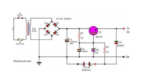 230v ups circuit diagram