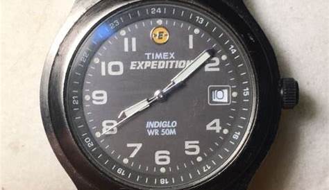 Timex expedition indiglo mens 50m Wr New Battery and Nato Strap | eBay