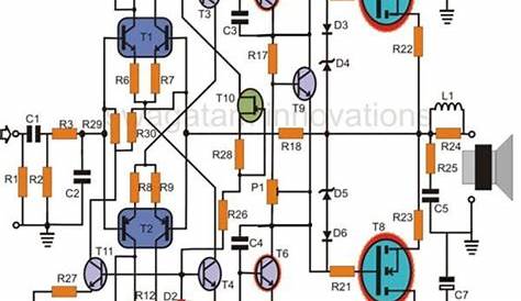 How to Build a 100 Watt MOSFET Amplifier Circuit - Simple Design Explored