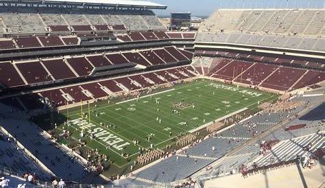 seat number kyle field seating chart