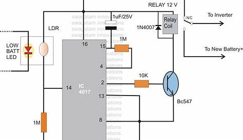 battery switch relay circuit diagram