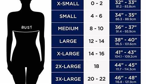 womens coat size chart