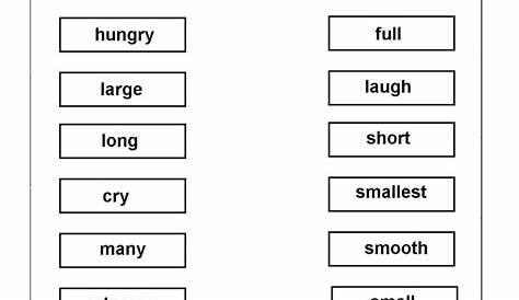 Synonym Worksheet for 2nd Grade | 2nd grade worksheets, Synonym