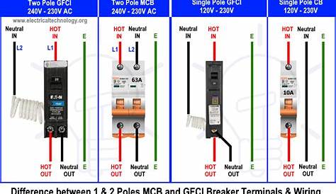 [DIAGRAM] 2 Pole Gfci Breaker Wiring Diagram FULL Version HD Quality
