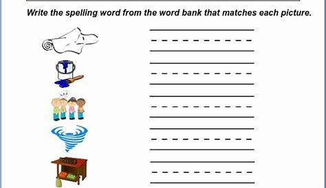 50 2nd Grade Vocabulary Worksheet