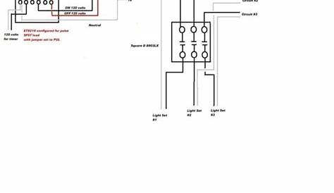 lighting contactor wiring diagram