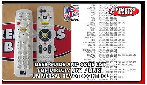 frontier remote control tv codes