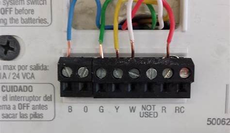 New Honeywell thermostat wiring help w/ Picture