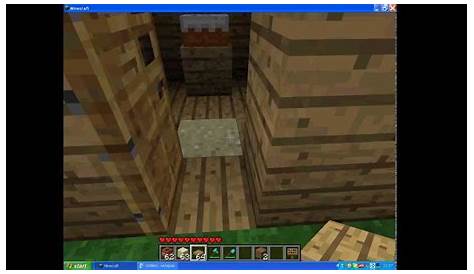 Minecraft - How To Make A Trap Door! - YouTube