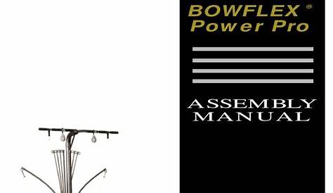 bowflex power pro manual