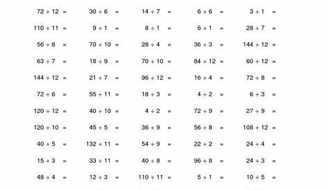 Multiplication Tables 1-12 Printable Worksheets - Marjorie Suarez