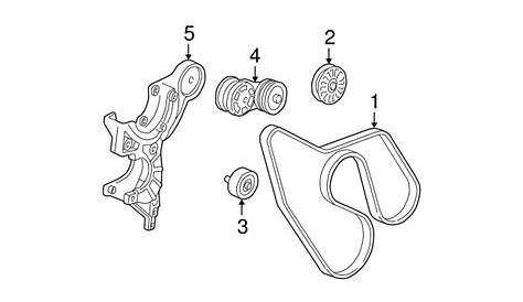 2011 gmc acadia belt diagram