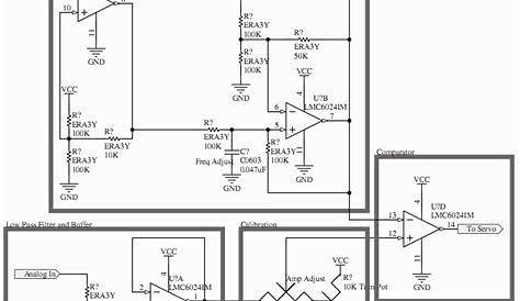 rc servo circuit diagram