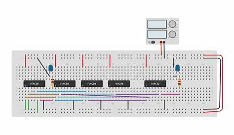 Circuit design Full adder | Tinkercad