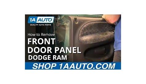 2001 Dodge Ram Door Panel Removal - Viper Cars