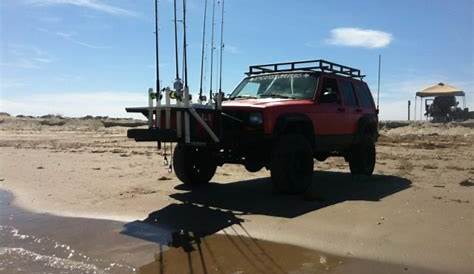fishing pole rack for jeep wrangler