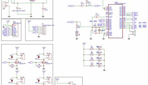 Drone schematic ( flight control) - EasyEDA open source hardware lab