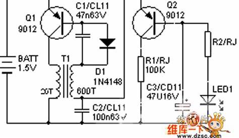simple led driver circuit diagram