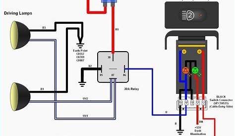 How To Wire A 5 Pin Relay Diagram | Relay, Diagram, Wire