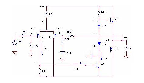 amplifier circuit schematic diagram