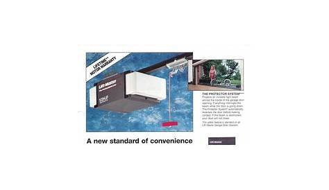 Chamberlain Liftmaster Professional Garage Door Opener Manual