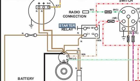mgb alternator wiring diagram