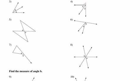 complementary supplementary angles worksheet