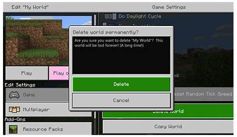 how to delete all minecraft worlds at once
