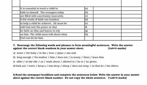 grammar correction worksheets