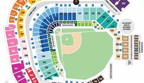 PNC Park Seating Chart | PNC Park | Pittsburgh, Pennsylvania