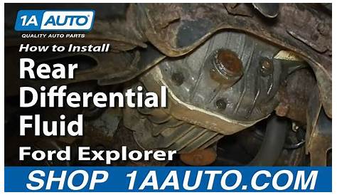 2002 ford explorer rear differential