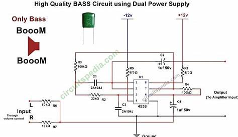 high quality subwoofer circuit diagram
