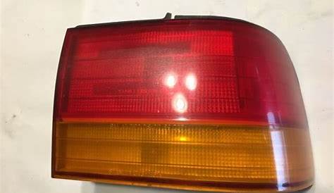 93 Honda Accord LX Outer Tail Light Cover RH MT Manual 90 91 92 OEM