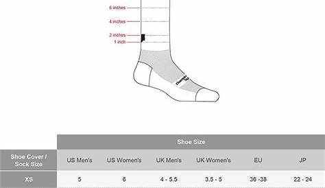 youth hockey socks size chart