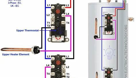 ⭐ Electric Hot Water Heater Wiring Diagram ⭐